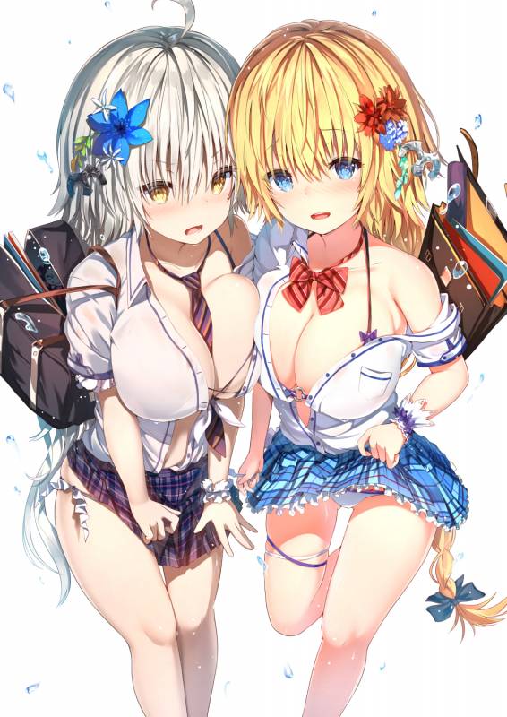 jeanne d'arc (alter) (fate)+jeanne d'arc (fate)+jeanne d'arc (fate) (all)