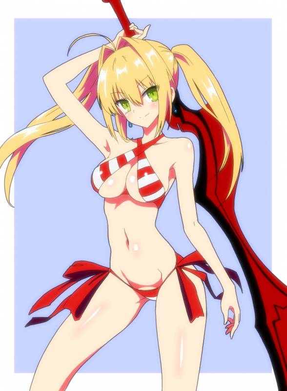 nero claudius (fate)+nero claudius (fate) (all)+nero claudius (swimsuit caster) (fate)