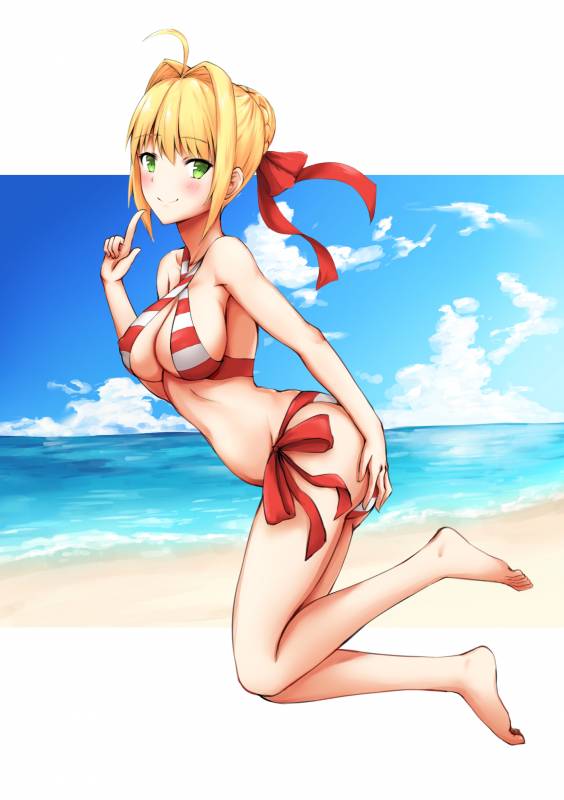 nero claudius (fate)+nero claudius (fate) (all)+nero claudius (swimsuit caster) (fate)