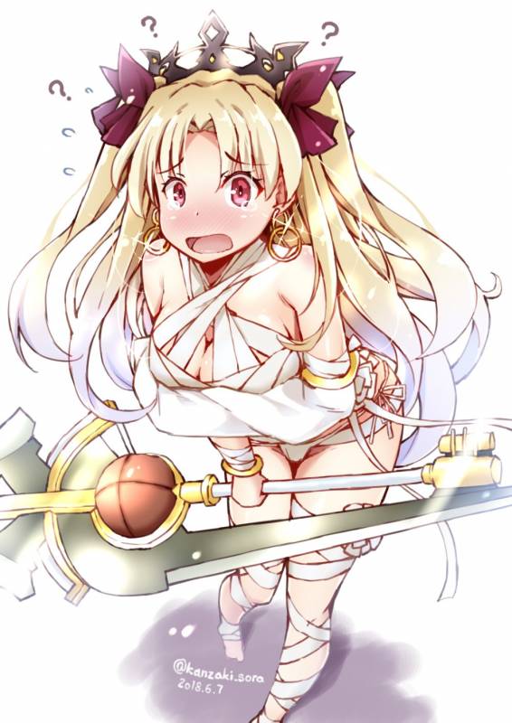 ereshkigal (fate grand order)+frankenstein's monster (fate)+frankenstein's monster (swimsuit saber) (fate)