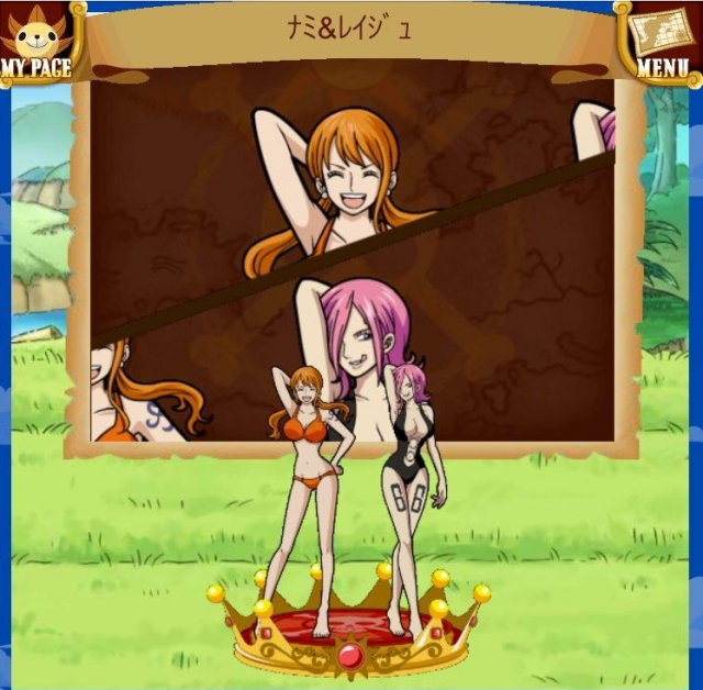 nami (one piece)+vinsmoke reiju