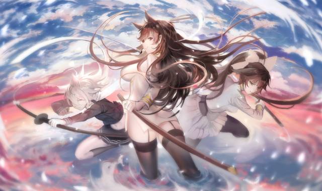 atago (azur lane)+maya (azur lane)+takao (azur lane)