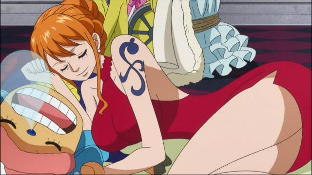 nami (one piece)+tony tony chopper