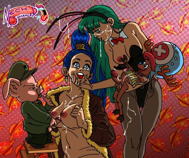 bulma+nefertari vivi+oolong+tony tony chopper