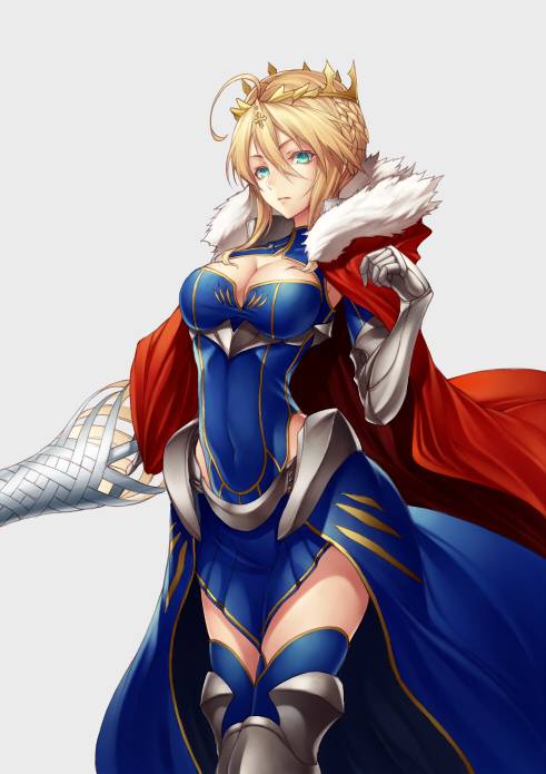 artoria pendragon (all)+artoria pendragon (lancer)