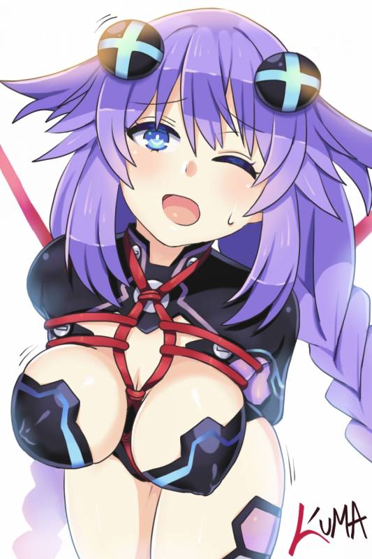 neptune (choujigen game neptune)+purple heart