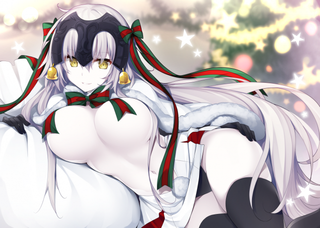 jeanne d'arc (fate) (all)+jeanne d'arc alter santa lily