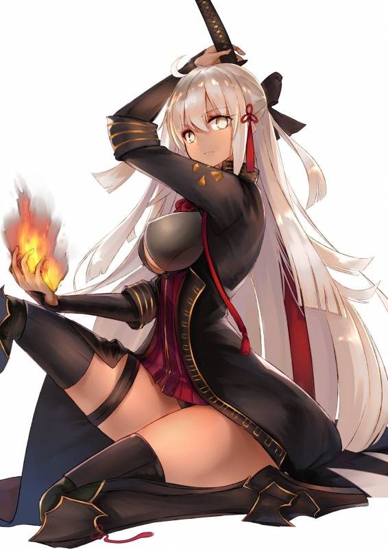 okita souji (fate)+okita souji (fate) (all)+okita souji alter (fate)