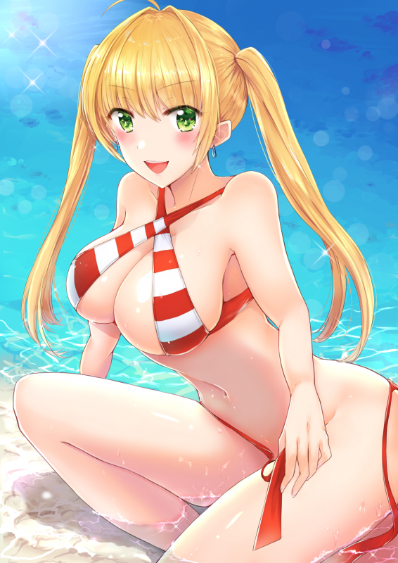 nero claudius (fate)+nero claudius (fate) (all)+nero claudius (swimsuit caster) (fate)