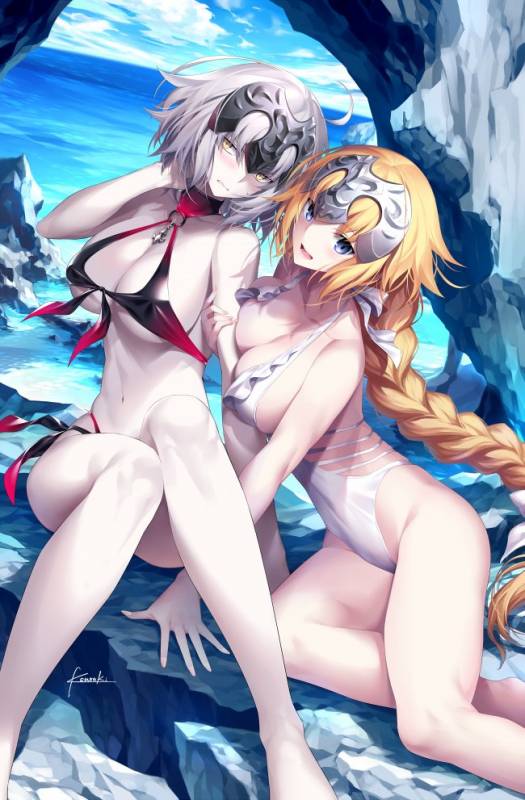 jeanne d'arc (alter) (fate)+jeanne d'arc (fate)+jeanne d'arc (fate) (all)