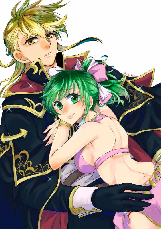 aless (fire emblem)+leen (fire emblem)