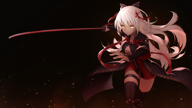 majin saber+okita souji alter (fate)