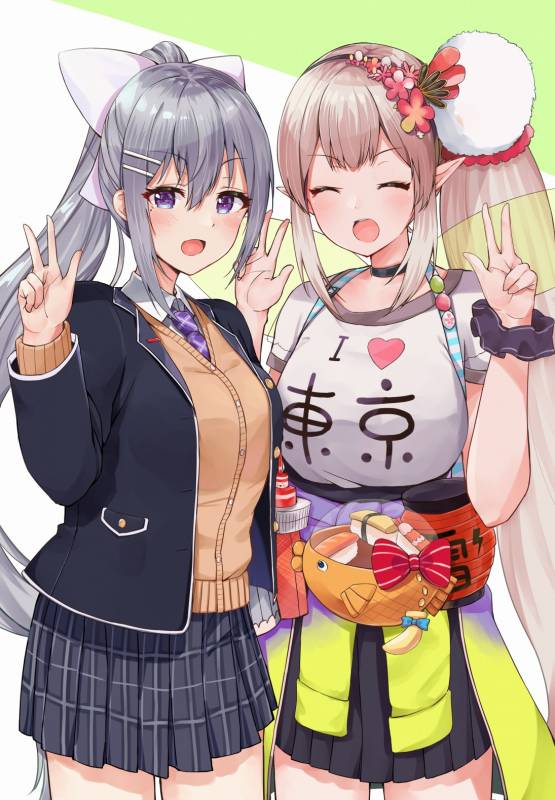 elu (nijisanji)+higuchi kaede