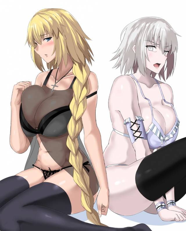 jeanne d'arc (alter) (fate)+jeanne d'arc (fate)+jeanne d'arc (fate) (all)+seeu