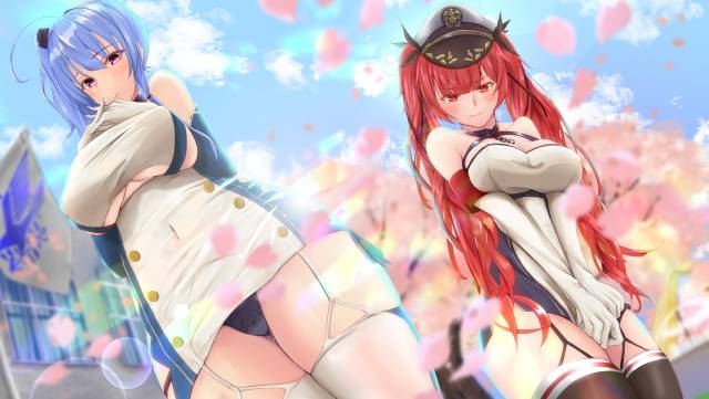 honolulu (azur lane)+st. louis (azur lane)