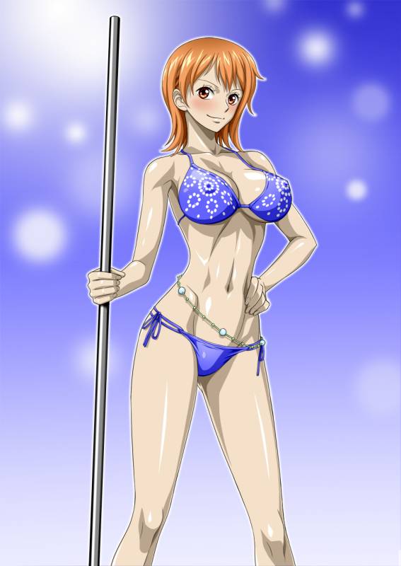 nami (one piece) .