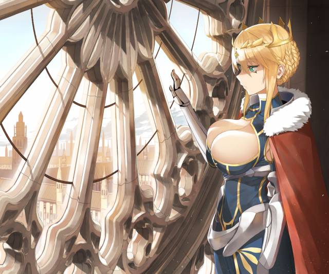 artoria pendragon (all)+artoria pendragon (lancer)