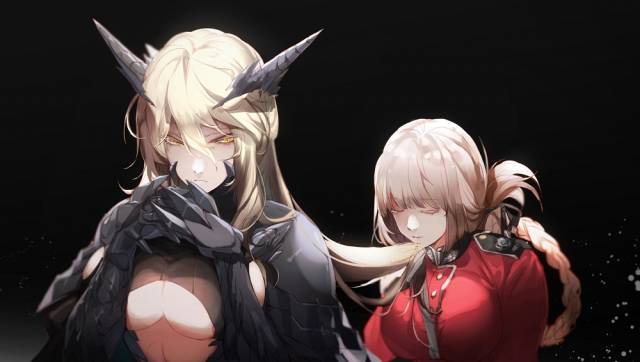 artoria pendragon (all)+artoria pendragon (lancer alter)+florence nightingale (fate grand order)