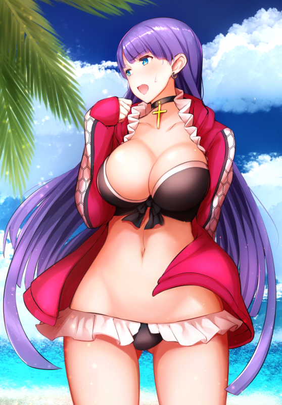 saint martha+saint martha (swimsuit ruler) (fate)