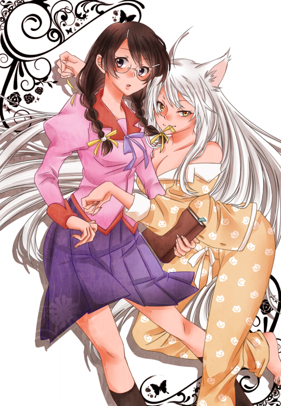 black hanekawa+hanekawa tsubasa