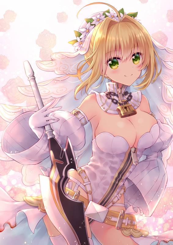 nero claudius (bride) (fate)+nero claudius (fate)+nero claudius (fate) (all)