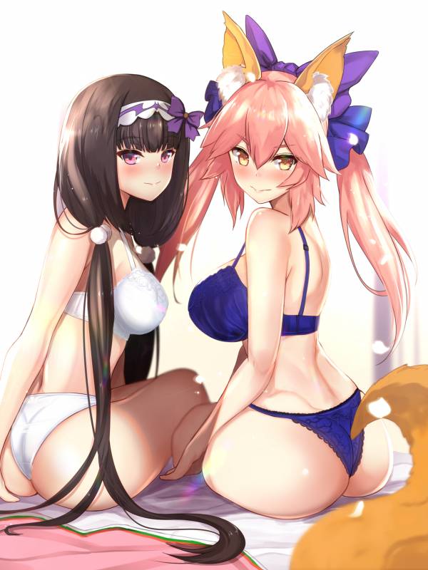 osakabe-hime (fate grand order)+tamamo (fate) (all)+tamamo no mae (fate)