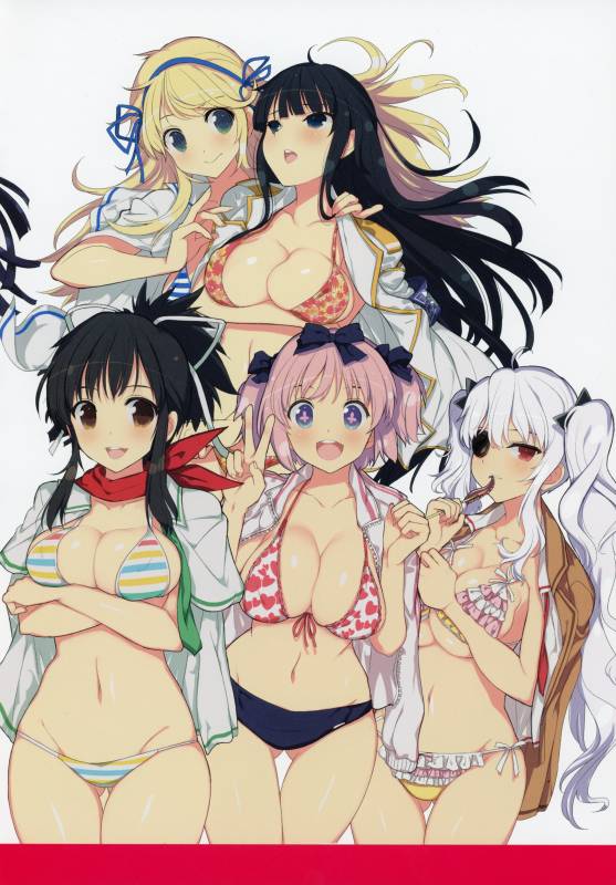 asuka (senran kagura)+hibari (senran kagura)+ikaruga (senran kagura)+katsuragi (senran kagura)+yagyuu (senran kagura)