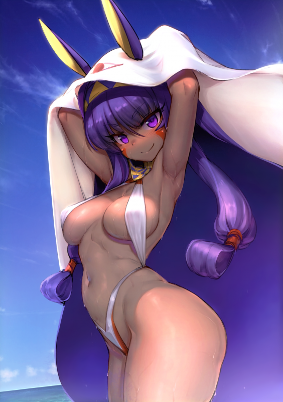 nitocris (fate grand order)+nitocris (swimsuit assassin) (fate)