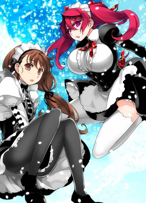 maid ane (maoyuu)+maou (maoyuu)