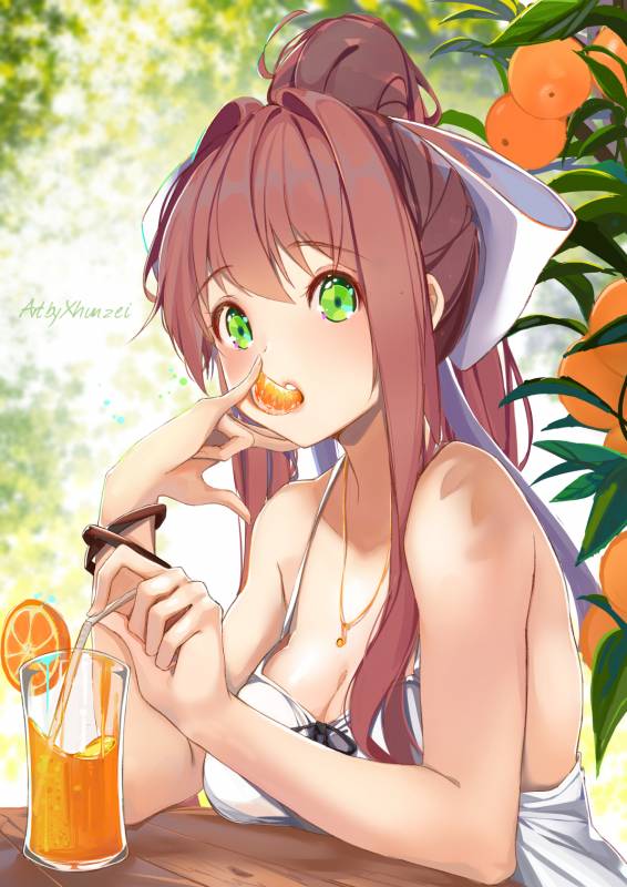 monika (doki doki literature club)