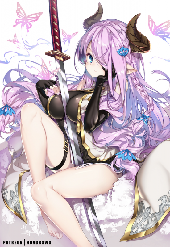 narmaya (granblue fantasy)+narumeia (granblue fantasy)