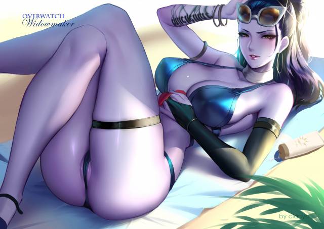 cote d'azur widowmaker+widowmaker (overwatch)