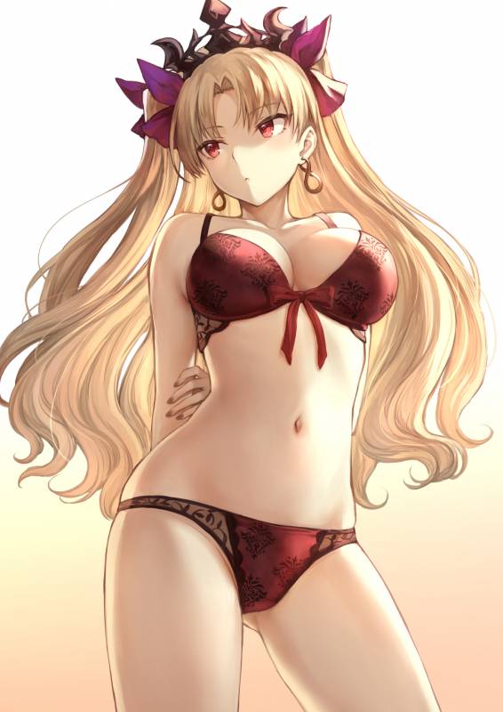 ereshkigal (fate grand order)+tohsaka rin