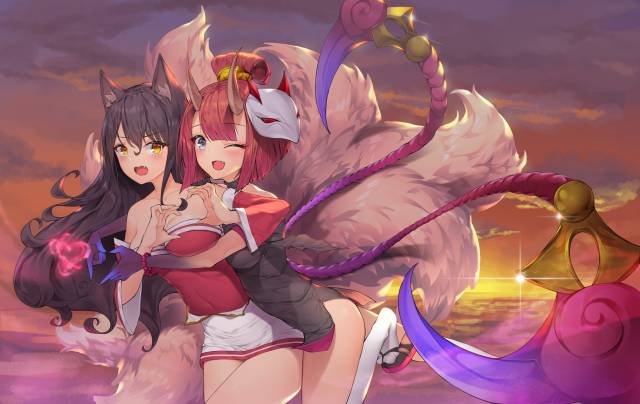 ahri+evelynn