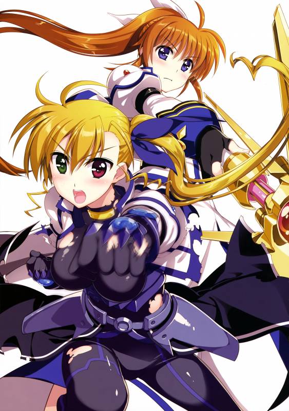 raising heart+takamachi nanoha+vivio