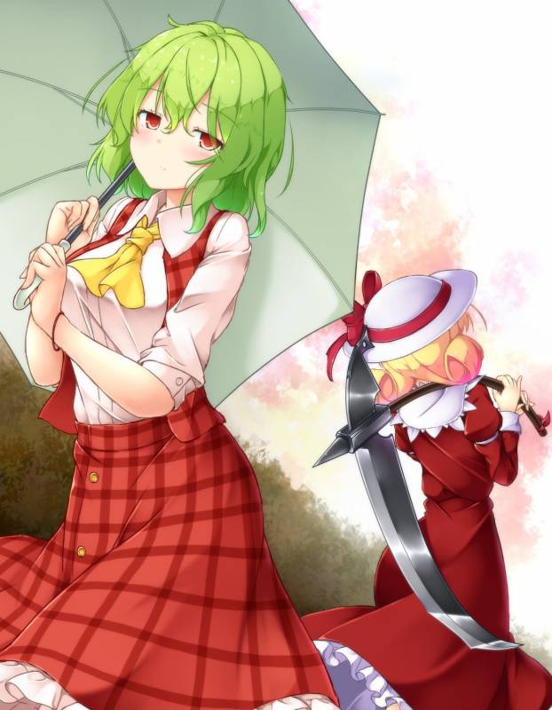 elly+kazami yuuka