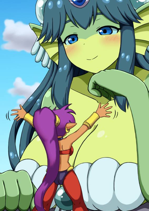 giga mermaid+shantae (character)