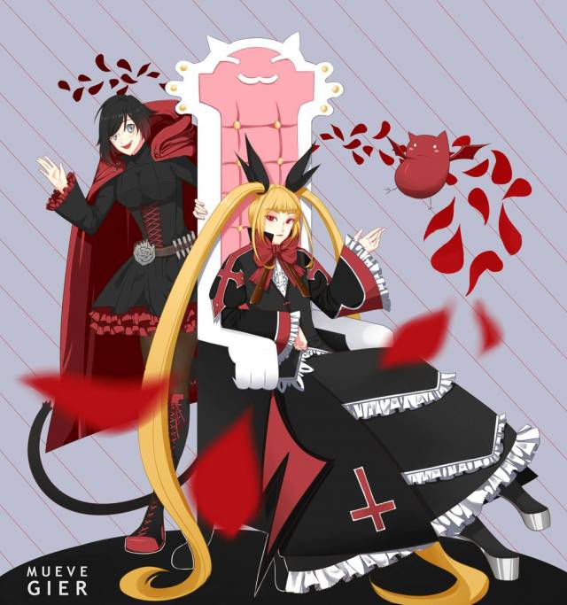 rachel alucard+ruby rose