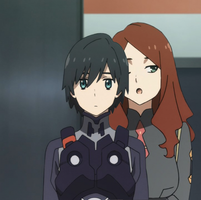 hiro (darling in the franxx)+nana (darling in the franxx)