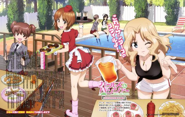 alisa (girls und panzer)+isuzu hana+kay (girls und panzer)+naomi (girls und panzer)+nishizumi miho