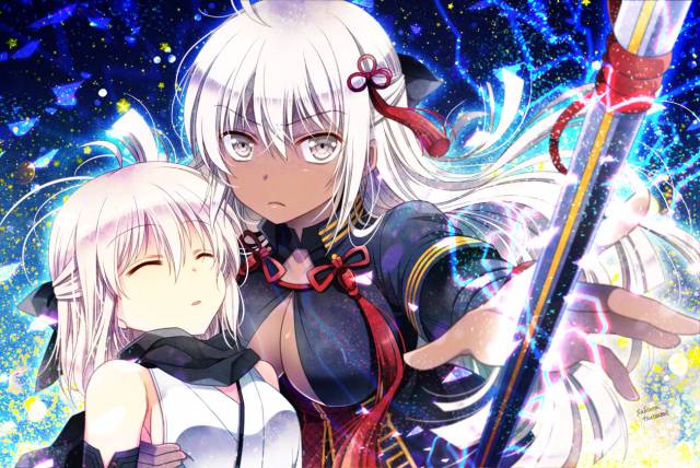 okita souji (fate)+okita souji (fate) (all)+okita souji alter (fate)