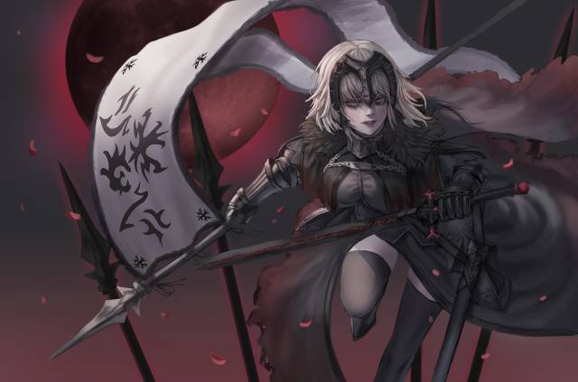 jeanne d'arc (alter) (fate)+jeanne d'arc (fate) (all)