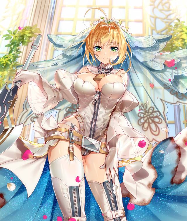 nero claudius (bride) (fate)+nero claudius (fate)+nero claudius (fate) (all)