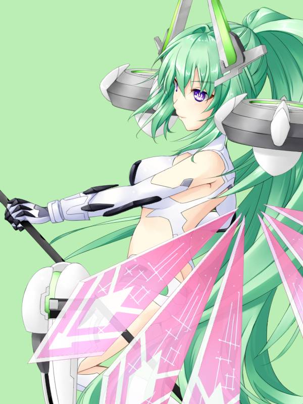 green heart+vert