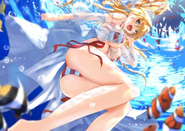 nero claudius (fate)+nero claudius (fate) (all)+nero claudius (swimsuit caster) (fate)