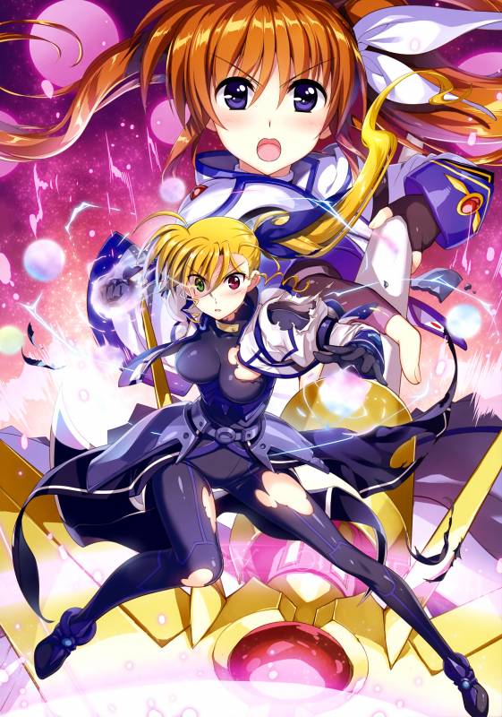 raising heart+takamachi nanoha+vivio