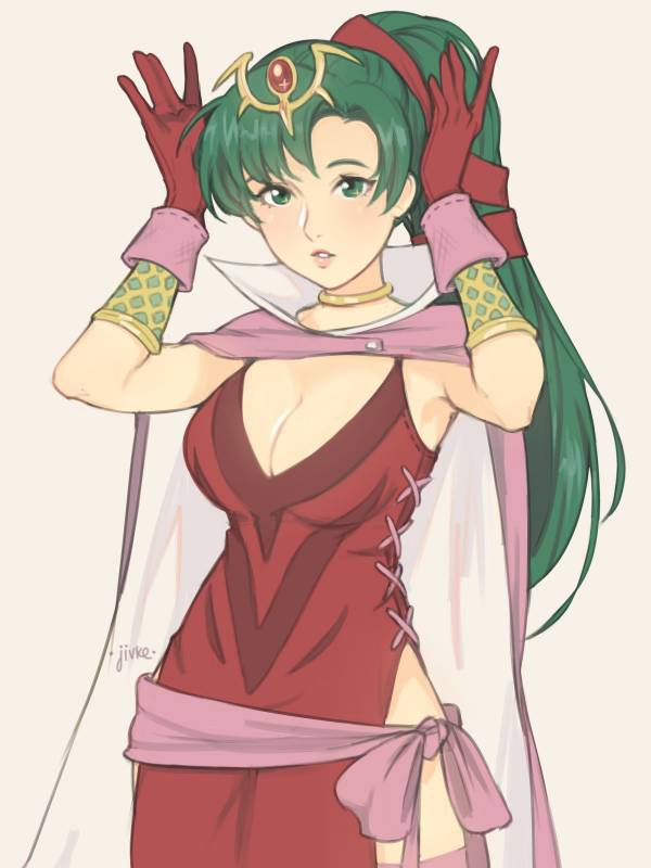 chiki+lyndis (fire emblem)