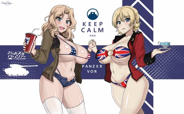 darjeeling+kay (girls und panzer)