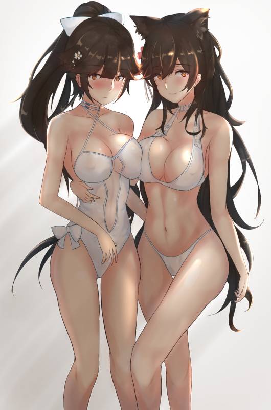 atago (azur lane)+takao (azur lane)