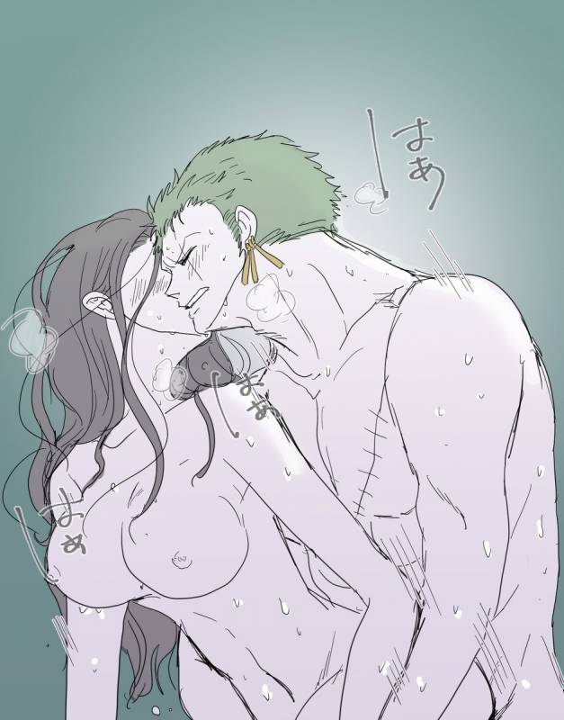 nico robin+roronoa zoro